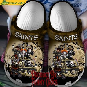 New Orleans Saints Halloween Crocs