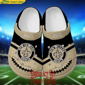 New Orleans Saints NFL Crocs Shoes 2