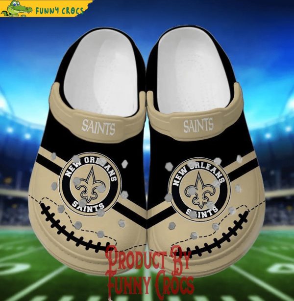 New Orleans Saints NFL Crocs Shoes