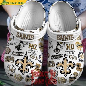 New Orleans Saints Pattern Crocs 1