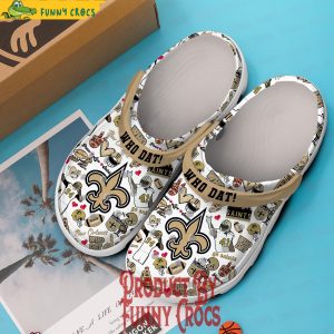 New Orleans Saints Who Dat Crocs Slippers 3