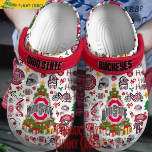 Ohio States Christmas Crocs