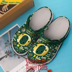 Oregon Ducks Green Crocs 3