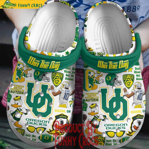 Oregon Ducks Past Hard Finish Win The Day Crocs Shoes