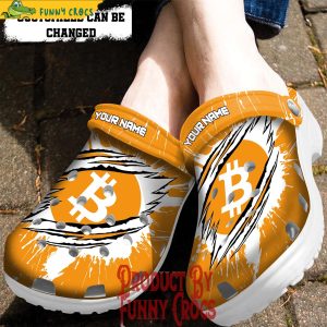 Personalized BTC Coin Crypto Crocs 2