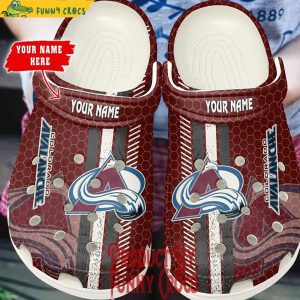 Personalized Colorado Avalanche Crocs