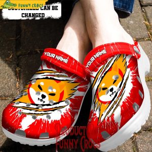 Personalized SHIB Coin Crypto Crocs