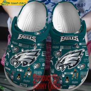 Philadelphia Eagles Crocs For Adults