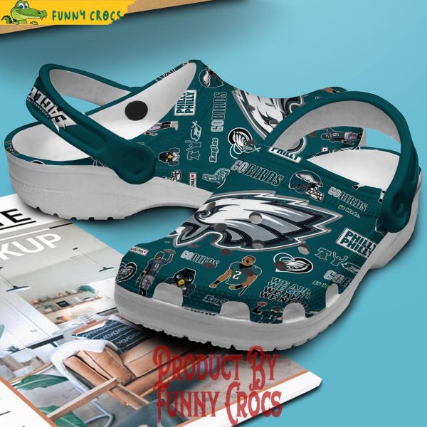 Philadelphia Eagles Crocs For Adults