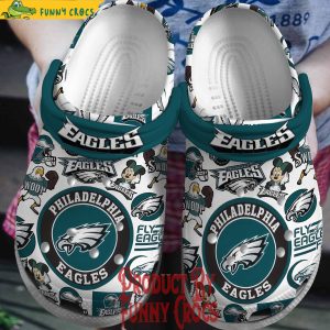 Philadelphia Eagles Mickey Mouse Crocs