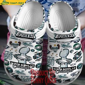 Philadelphia Eagles Super Bowl LII Crocs Shoes 1