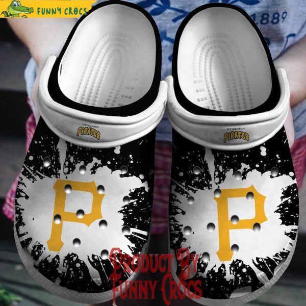 Pittsburgh Pirates Logo Crocs Slippers