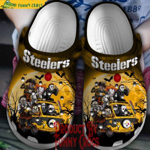 Pittsburgh Steelers Halloween Crocs 2