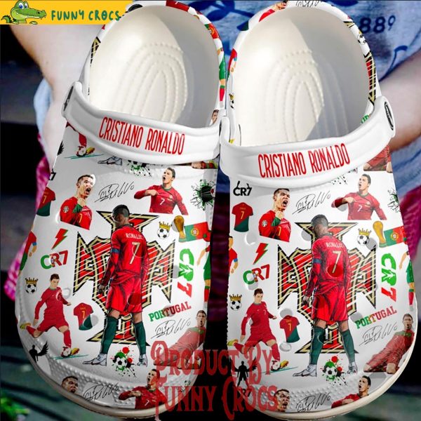 Portugal Cristiano Ronaldo Crocs For Adults