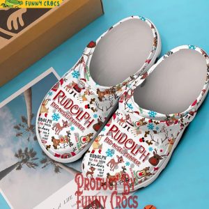 Rudolph The Red Nosed Reindeer Christmas Crocs 2