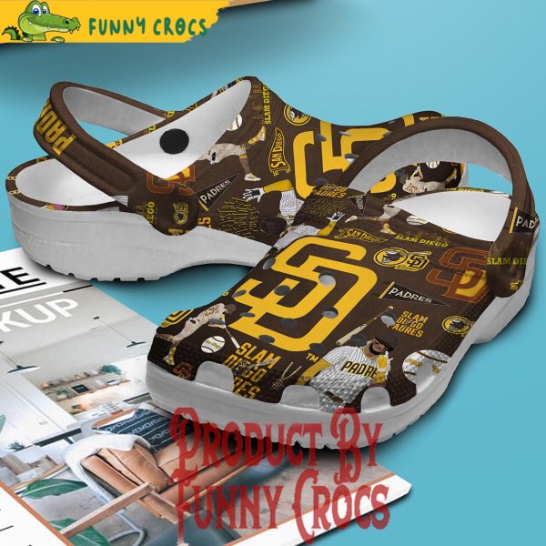 San Diego Padres Crocs Clogs Shoes