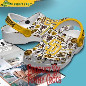 San Diego Padres Crocs Slippers 3