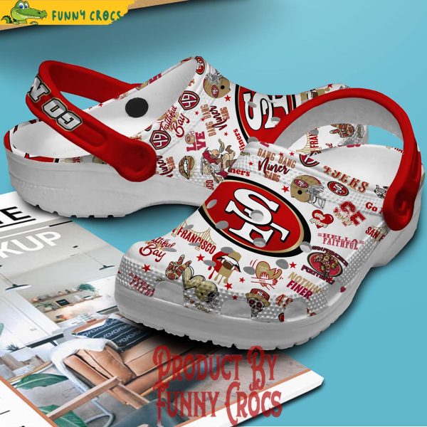 San Francisco 49ers Go Niners Crocs