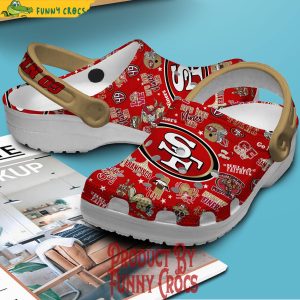 San Francisco 49ers Go Niners Red Crocs 3