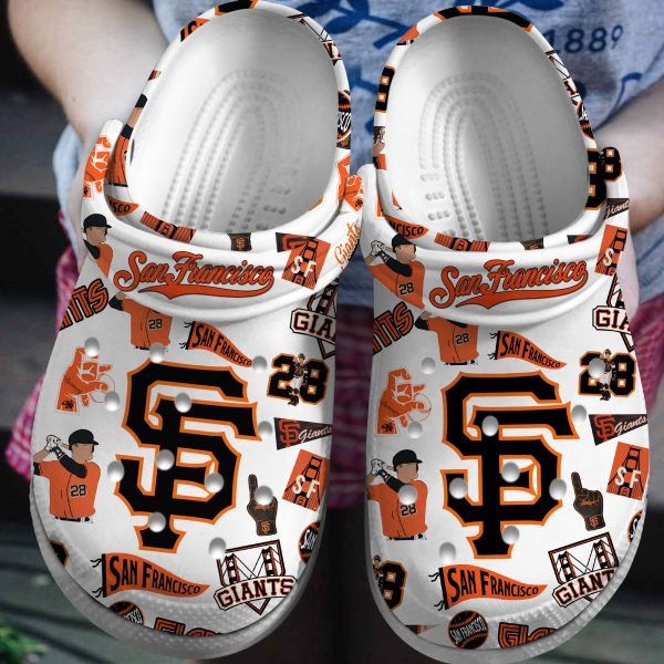 San Francisco Giants Crocs Shoes