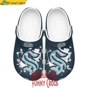 Seattle Kraken Crocs Slippers