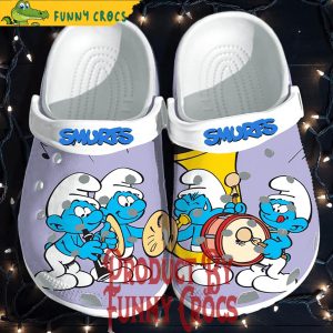 Smurf Crocs Slippers 1