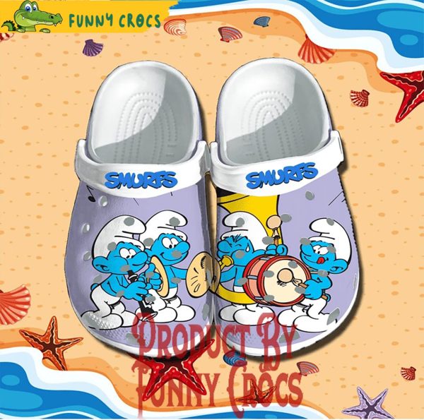 Smurf Crocs Slippers