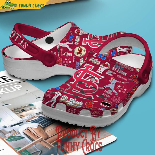 St Louis Cardinals Sport Crocs Shoes