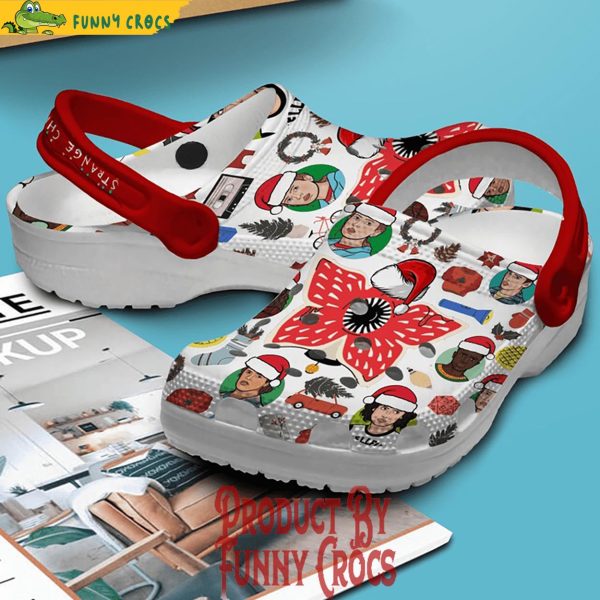 Stranger Things Christmas Crocs Shoes