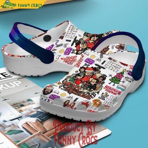 Stranger Things Merry Christmas Crocs 2