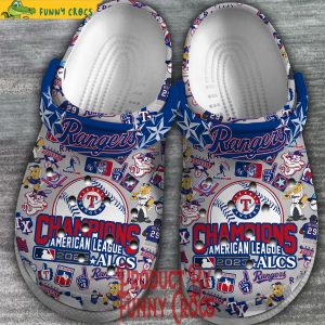 Texas Ranger Champion 2023 MLB Crocs 2