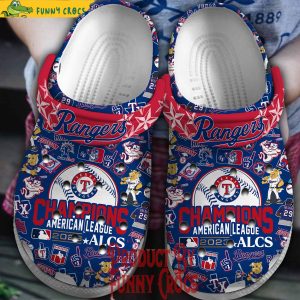 Texas Ranger Champion 2023 MLB Slippers 1