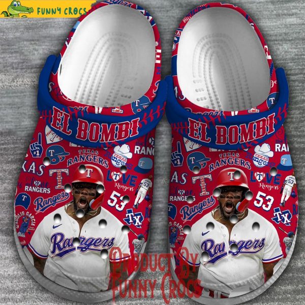 Texas Rangers El BomBi Crocs