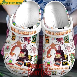 The Flaming Lips Band Crocs Shoes
