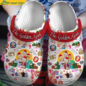 The Golden Girls Christmas Crocs 1