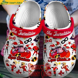 The Incredibles Super Christmas Crocs 1