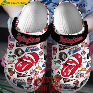 The Rolling Stones Happy Christmas Crocs 1