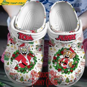 Tom And Jerry Christmas Crocs Shoes 1