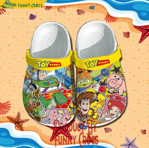 Toy Story Characters Crocs Shoes