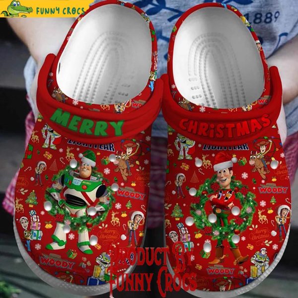 Toy Story Christmas Crocs Shoes