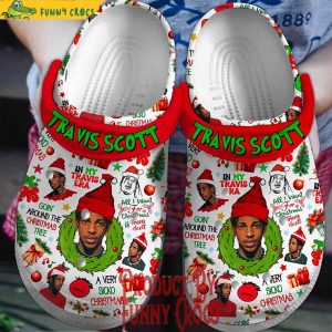 Travis Scott Christmas Crocs Shoes 1