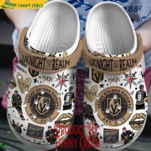 Uknight The Realm Vegas Golden Knights Crocs