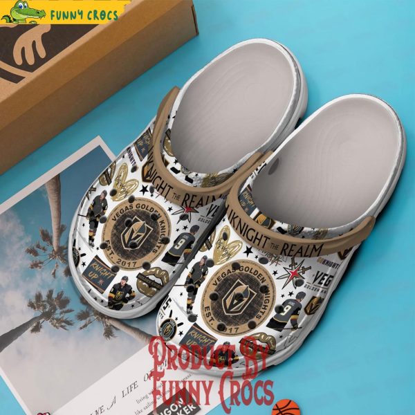 Uknight The Realm Vegas Golden Knights Crocs