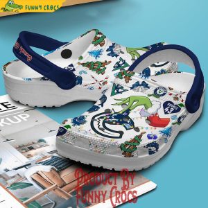 Vancouver Canucks Christmas Grinch Crocs Clogs