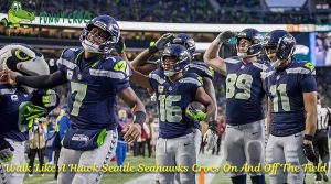 Walk Like A Hawk Seattle Seahawks Crocs On And Off The Field