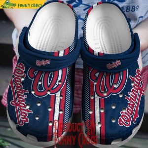 Washington Nationals Crocs Slippers