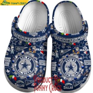 We Dem Boyz Dallas Cowboys Christmas Crocs 2