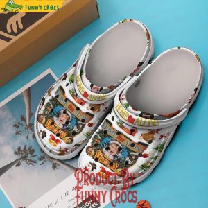 White Christmas Home Alone Crocs Shoes