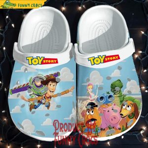 Woody And Buzz Lightyear Toy Story Crocs Shoes