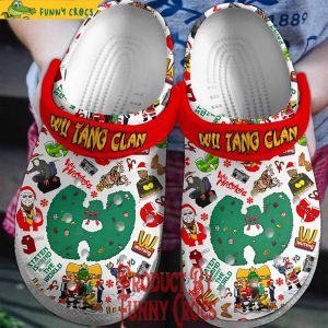 Wu Tang Clan Christmas Crocs Clogs Shoes 1